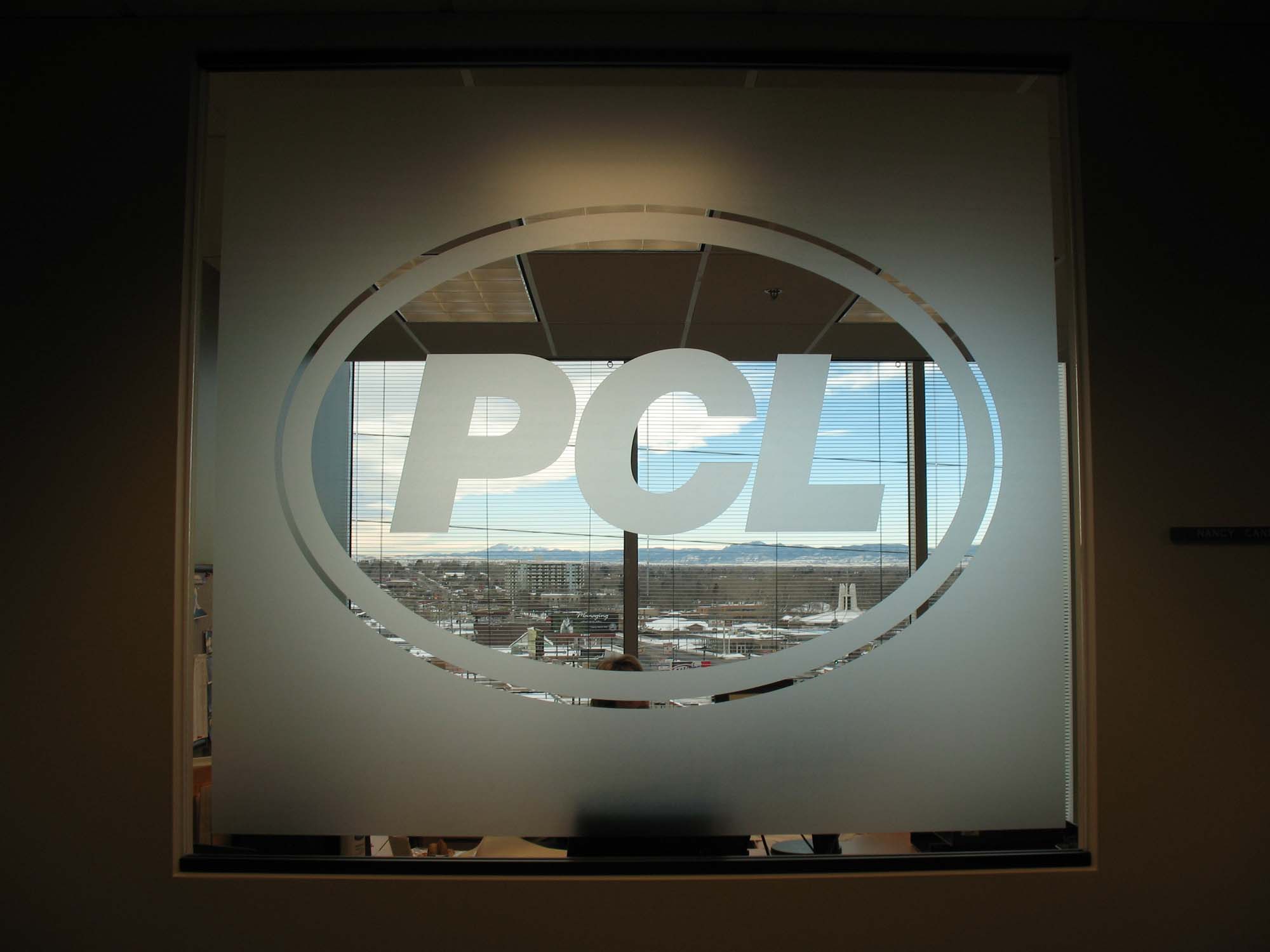 PCL branding decorative window film